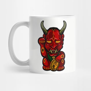 Devil Maneki Neko Mug